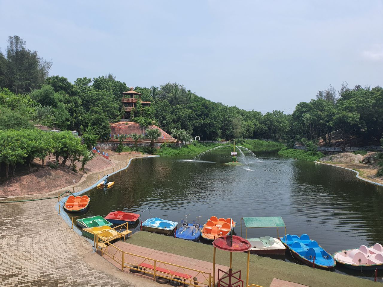 Boating in Largest Adventure Park - Tirupati Rushivan